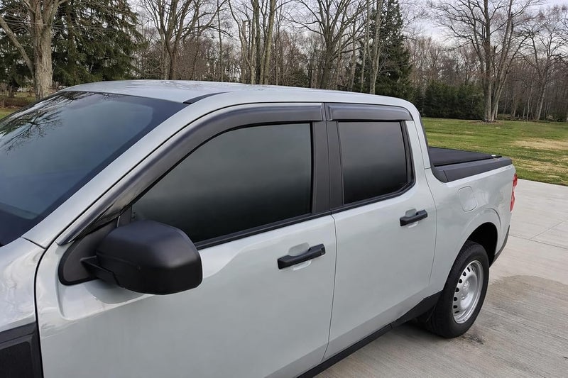 Optimal Co 2022-2026 Tape-On Rain Guards for Ford Maverick Side Window Visor Deflectors XL XLT Lariat 2023 2024 2025 - Image 4